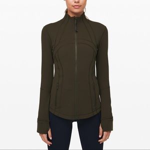 Lululemon Dark Olive Define Jacket Sz 4